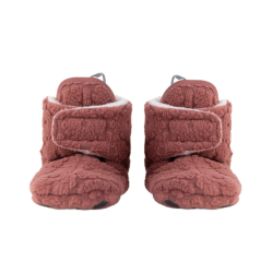 LODGER Slipper Folklore Fleece Rosewood - kopie